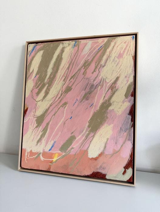 Things I kept in mind, eventually, original painting on canvas