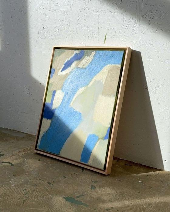 Sometimes I cry without tears, just with a small noise, crying for help, while knowing I can only help myself. It’s my life, and people will always help you from their own experience, but I don’t want to be like them, original painting on canvas