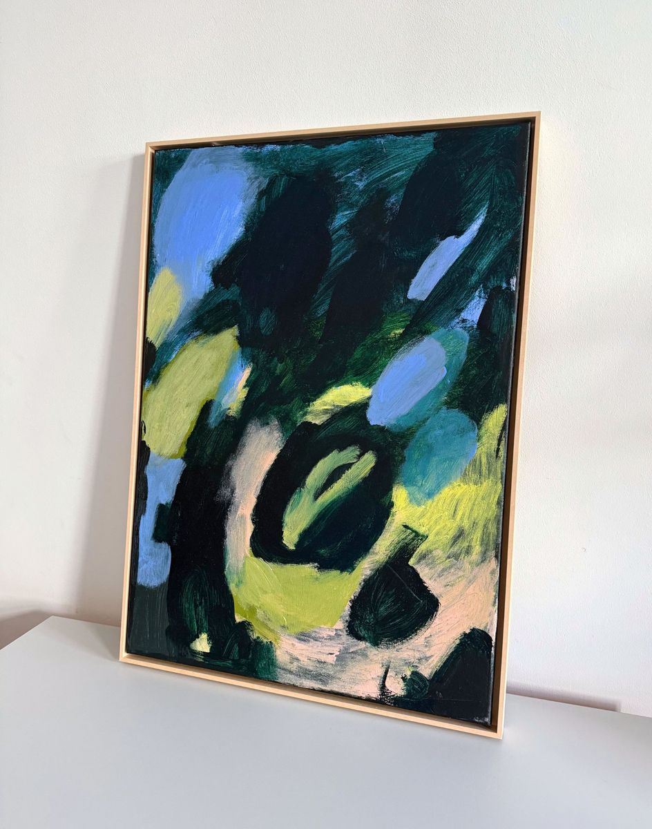 If you don't hold on to it, it might change, original painting on canvas