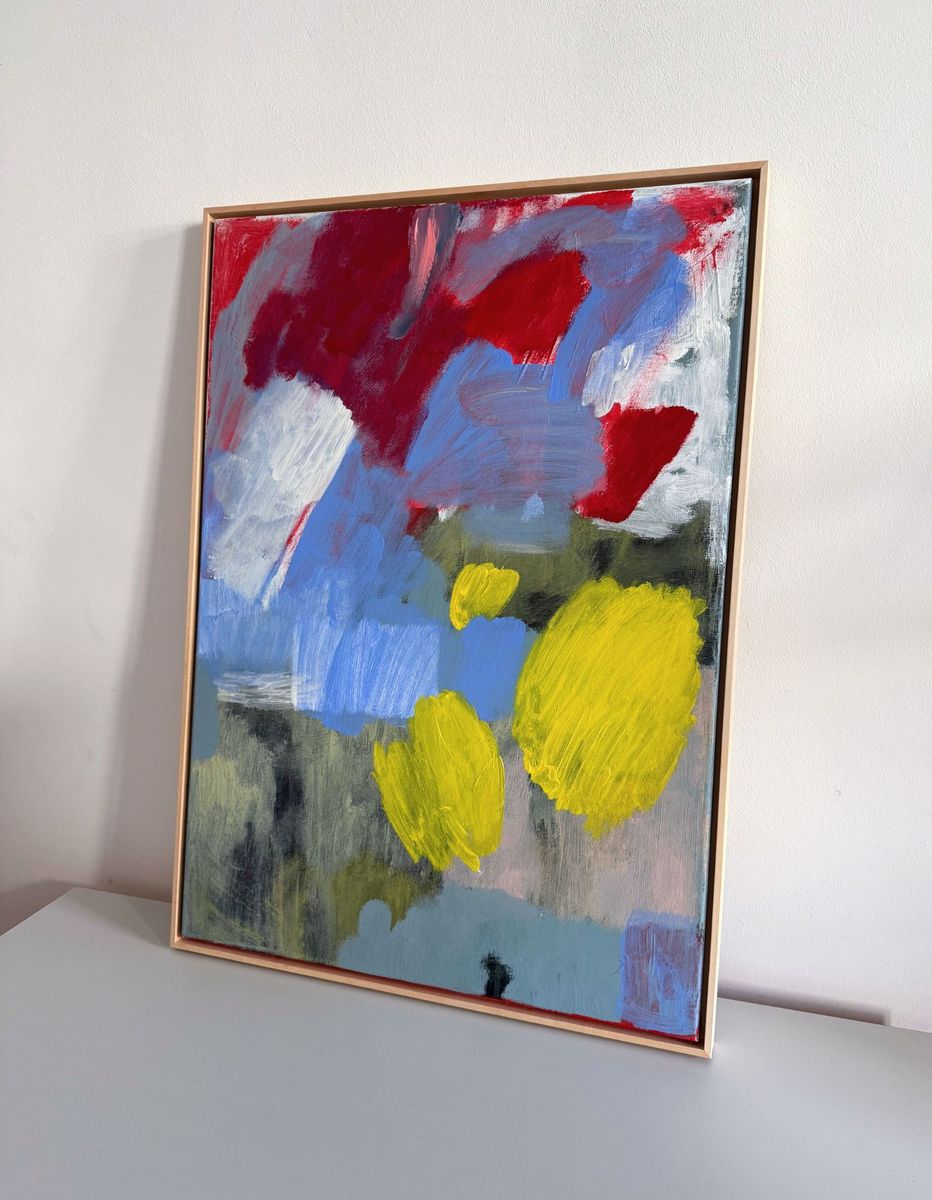 lack of decision making, original painting on canvas