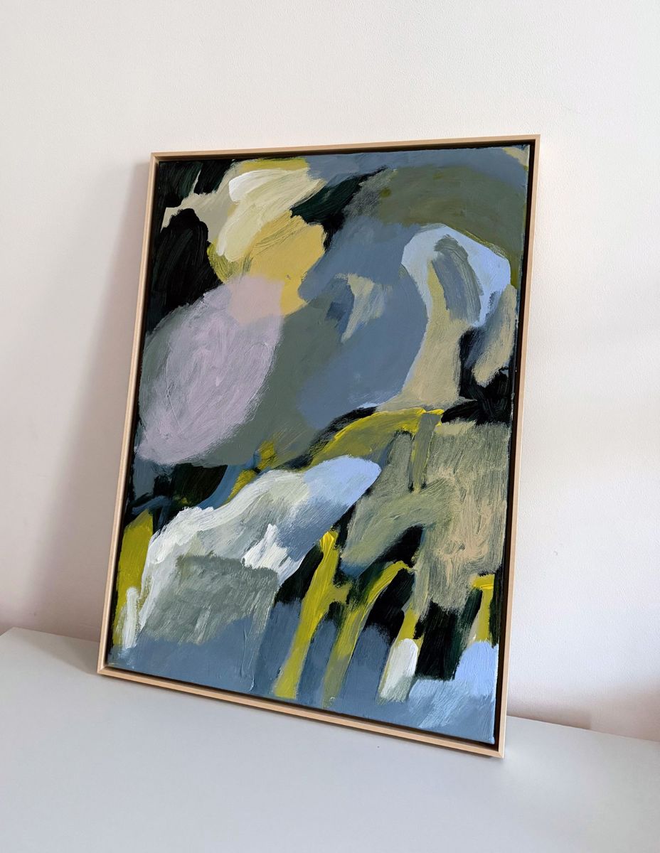 The last spark, original painting on canvas