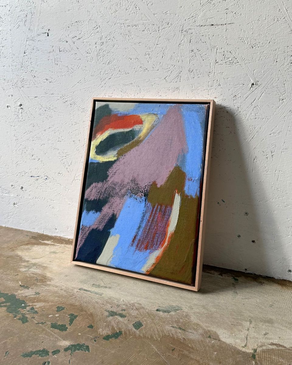 I know, I said to end the conversation, original painting on canvas, alternate view