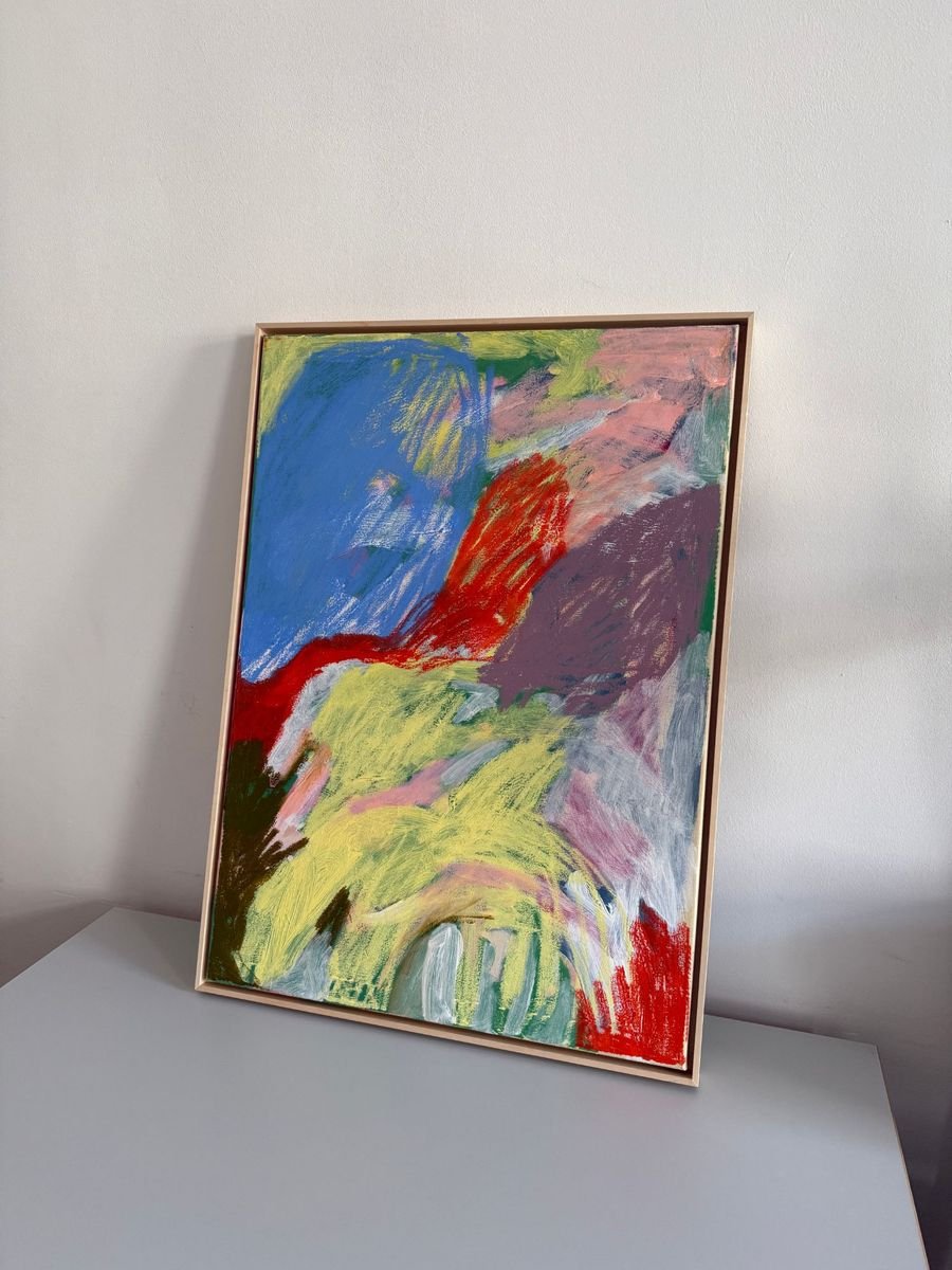 You can only be selective, if you know what you want, original painting on canvas