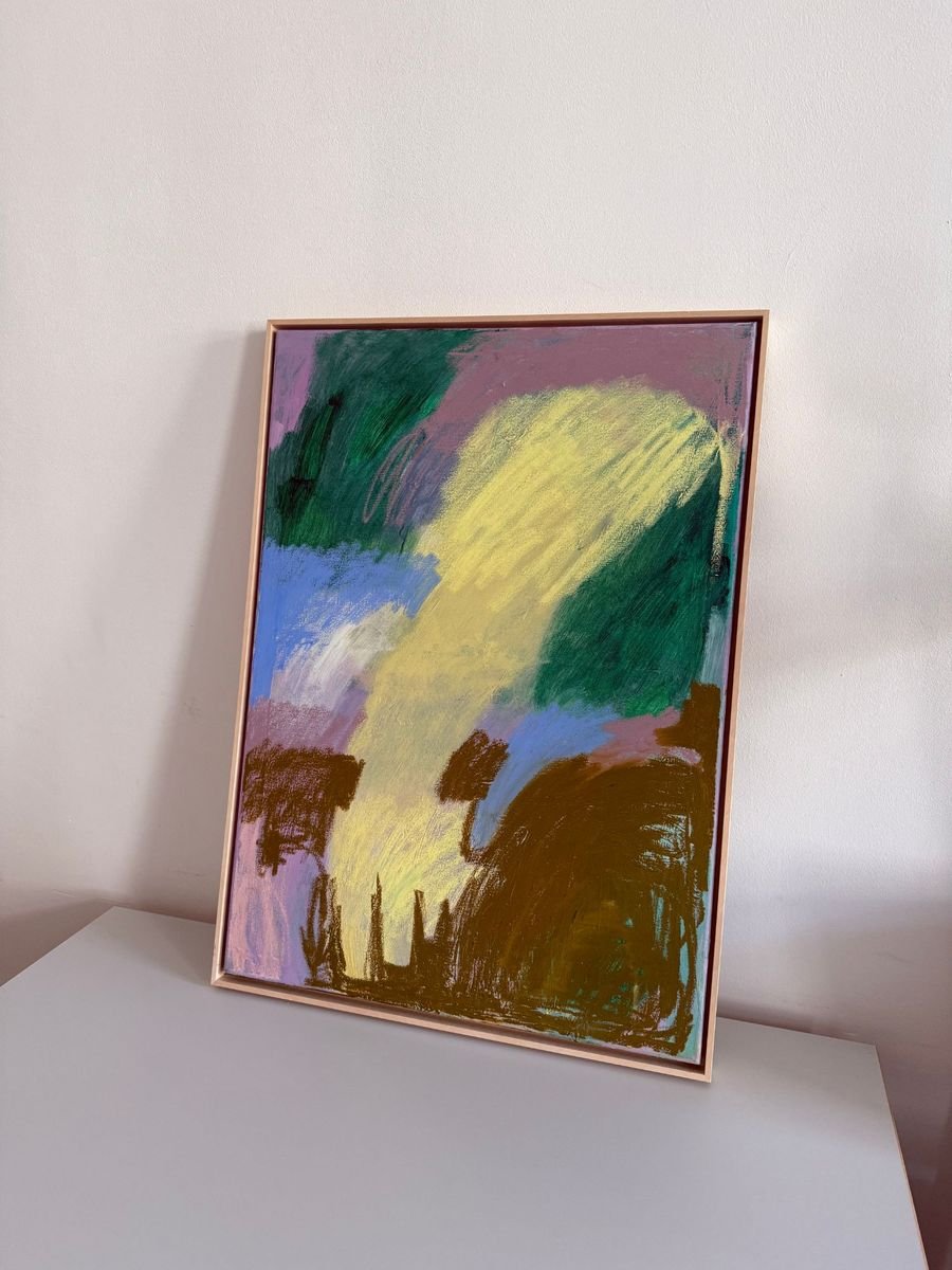 I’m sad, knowing this moment won’t last., original painting on canvas