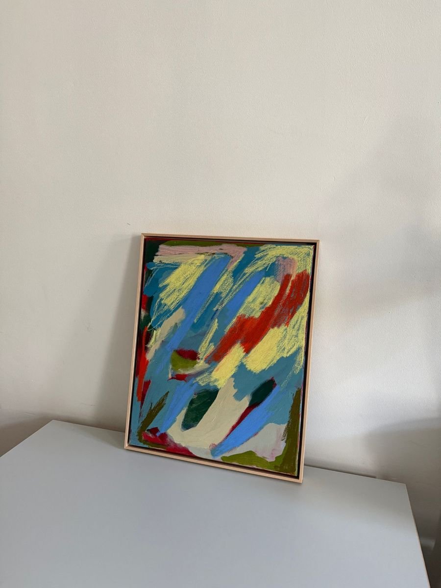 One soft morning, original painting on canvas
