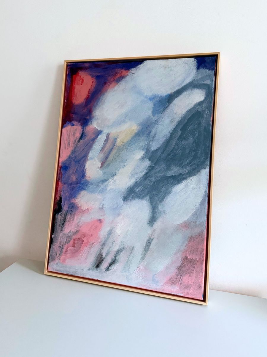 on the surface it feels real, but if you dig deeper, there is nothing at all, that's my dissapointment, that's why, original painting on canvas