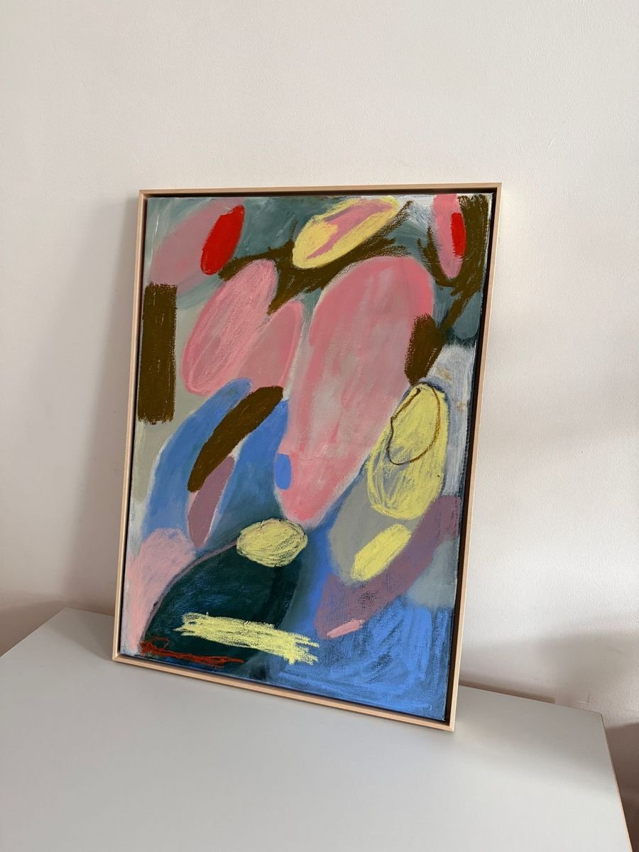 Emotional turbulance, original painting on canvas