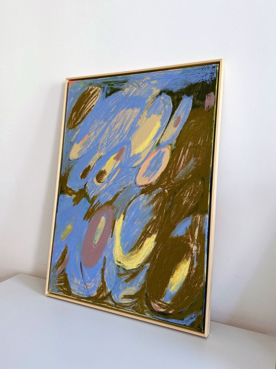 again and again and again, original painting on canvas