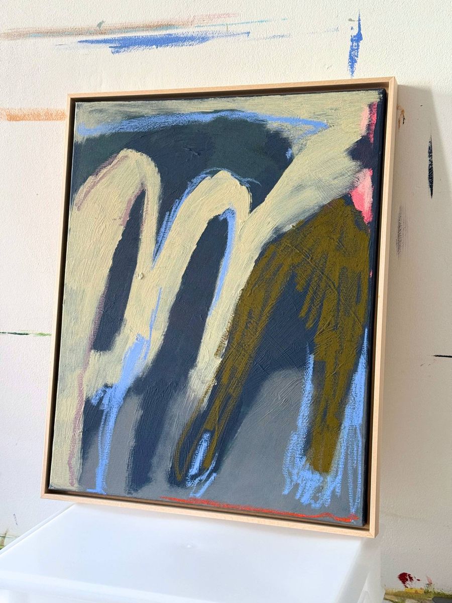 Are you ignoring what’s actually there?, original painting on canvas, alternate view