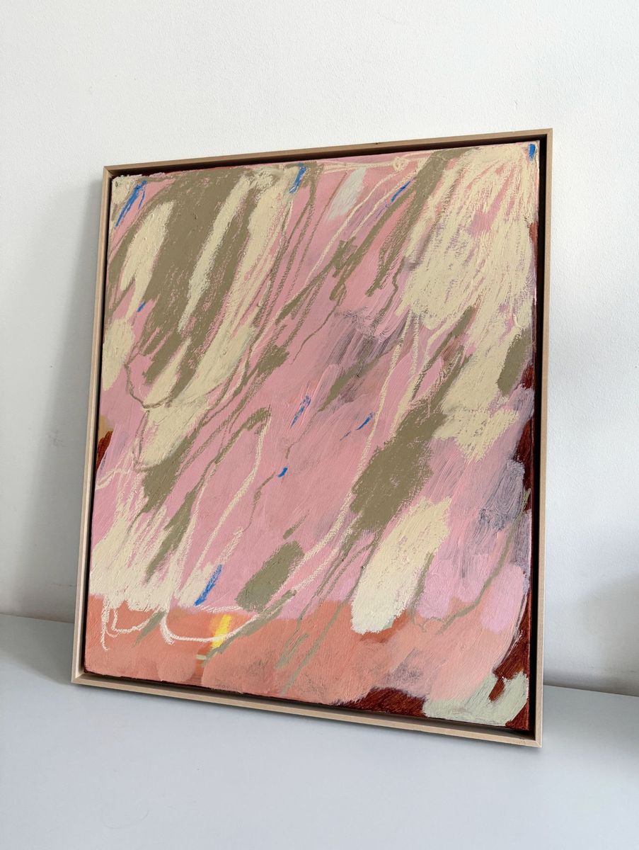 Things I kept in mind, eventually, original painting on canvas