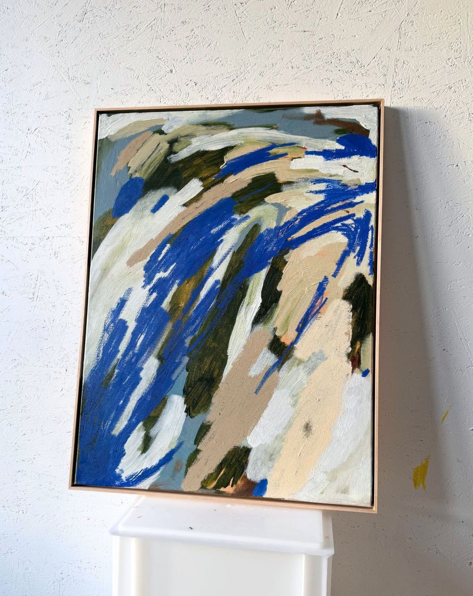 I just blame it on my star sign, original painting on canvas