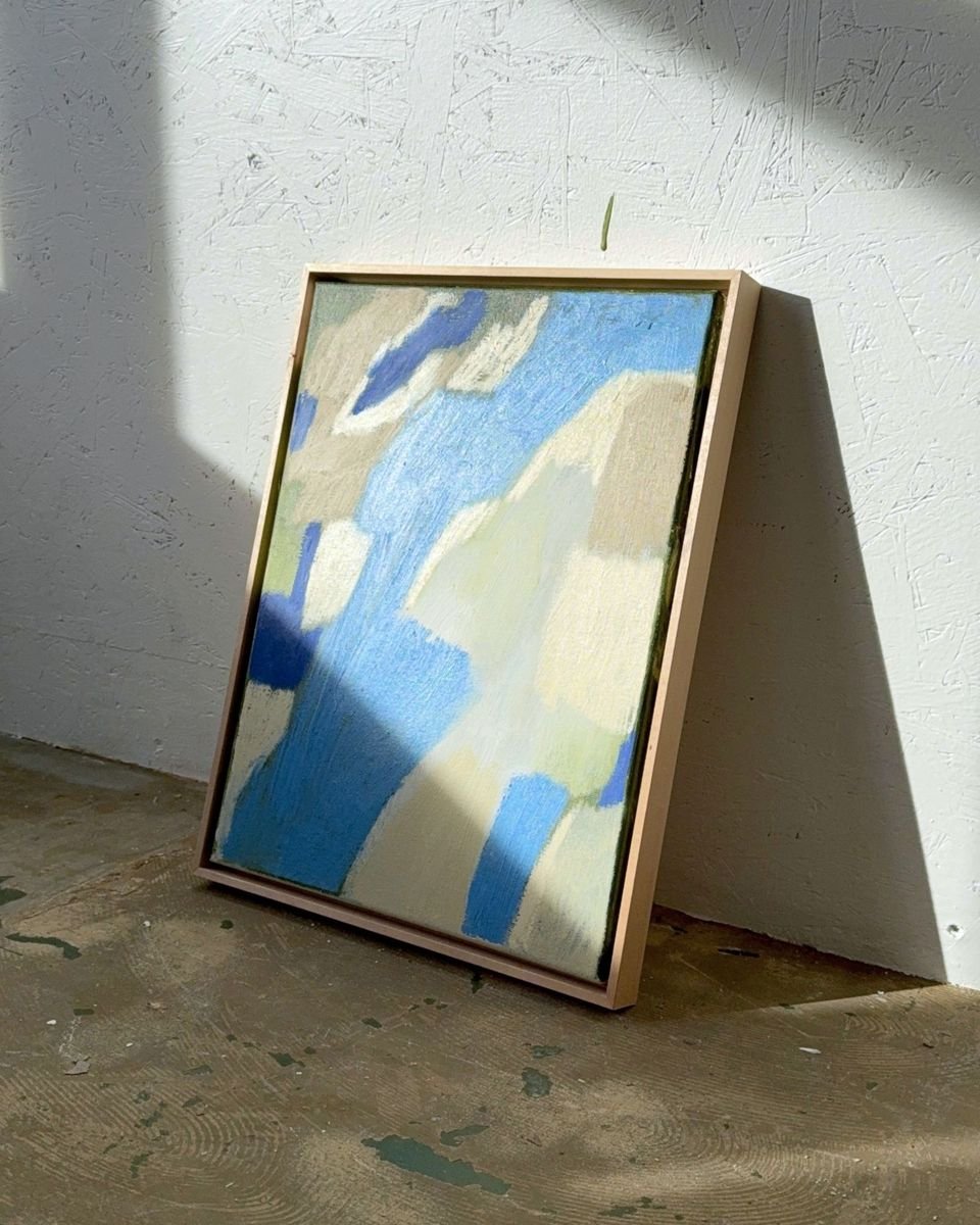 Sometimes I cry without tears, just with a small noise, crying for help, while knowing I can only help myself. It’s my life, and people will always help you from their own experience, but I don’t want to be like them, original painting on canvas