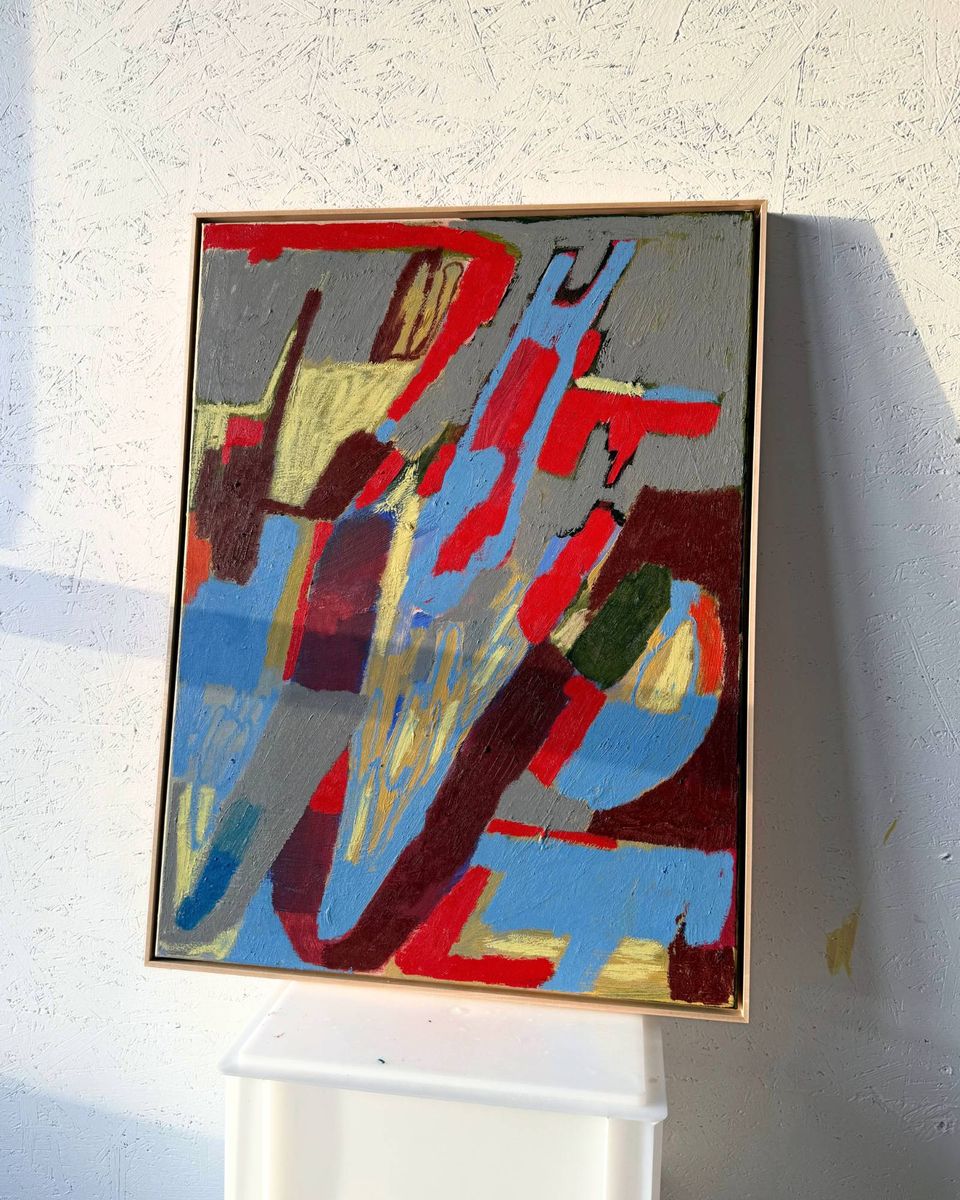 Mixed Feelings, original painting on canvas