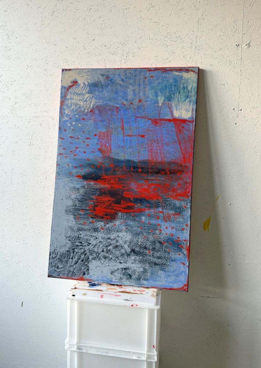 I won't ask for more, I said, original painting on canvas