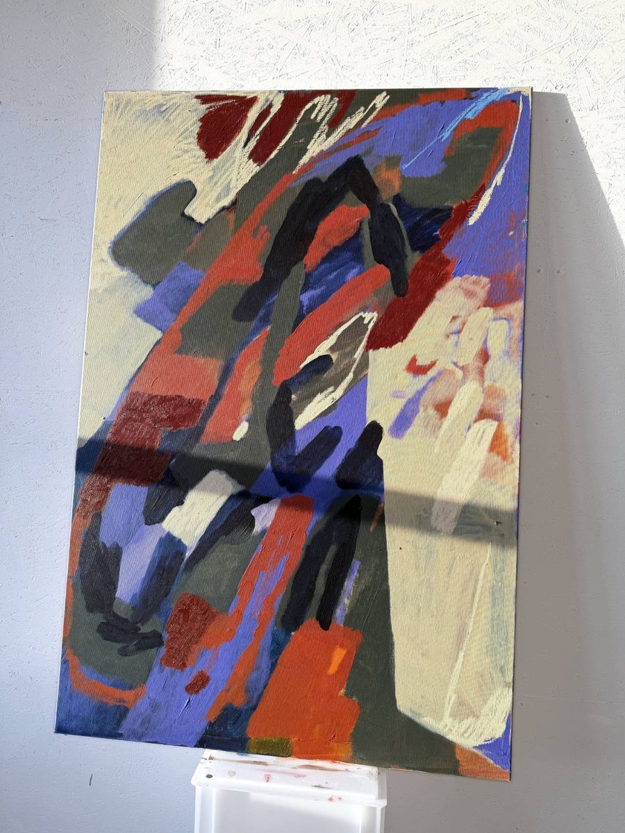I will tell the world about you, original painting on canvas